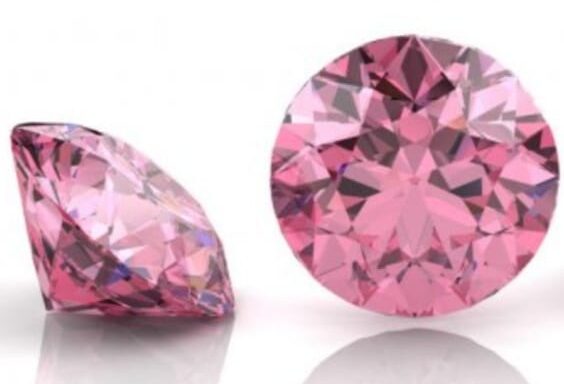 Pareja de pinks de 0,31 carats c/u ideal para pendientes